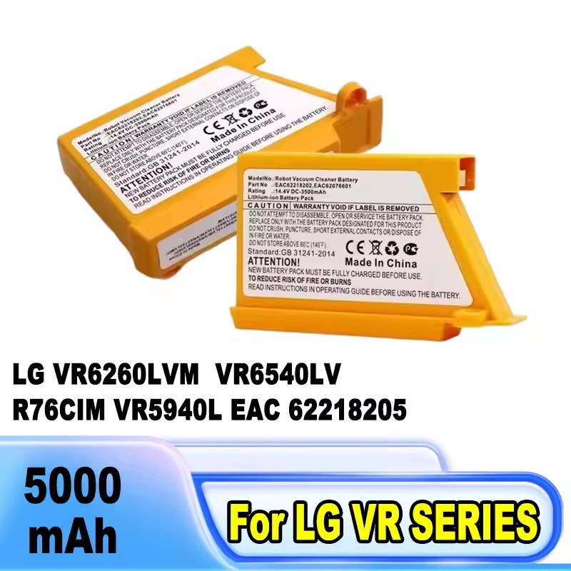 4S Lipo Battery 14.8V 6000Mah - Vacuümbatterij voor LG VR6260LVM VR6540LV VR5940L