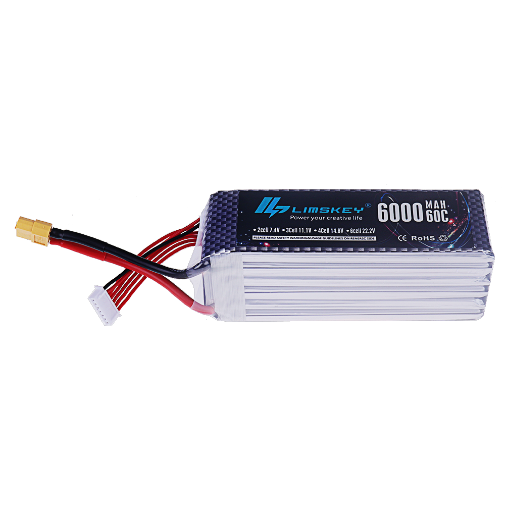 7,4V 11,1V 14,8V 22,2V 6000mAh - 4S Lipo Battery 14.8V 6000Mah recensie en prijs