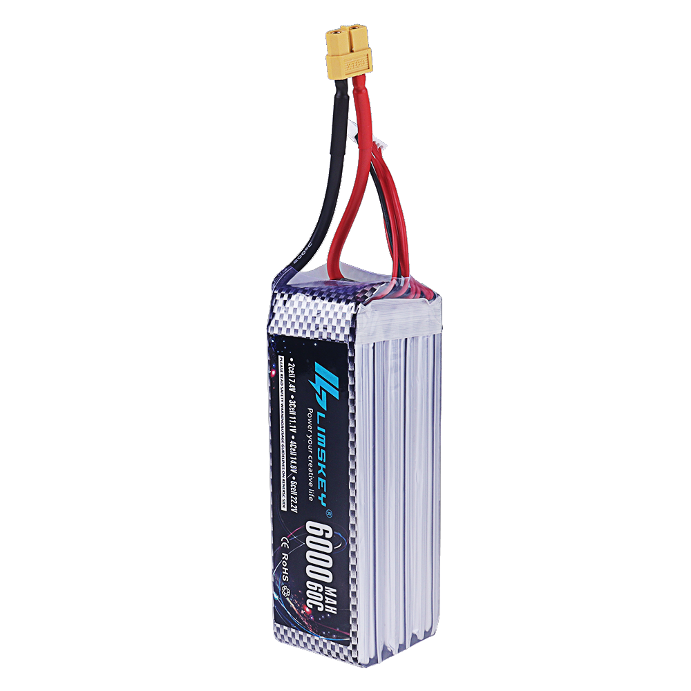 7,4V 11,1V 14,8V 22,2V 6000mAh - 4S Lipo Battery 14.8V 6000Mah recensie en prijs